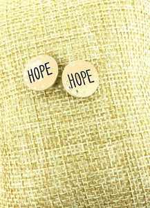 Hope-Stud Earrings (Gold)